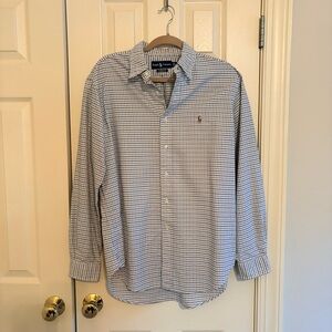 Ralph Lauren Men's Checkered Button-Down Shirt